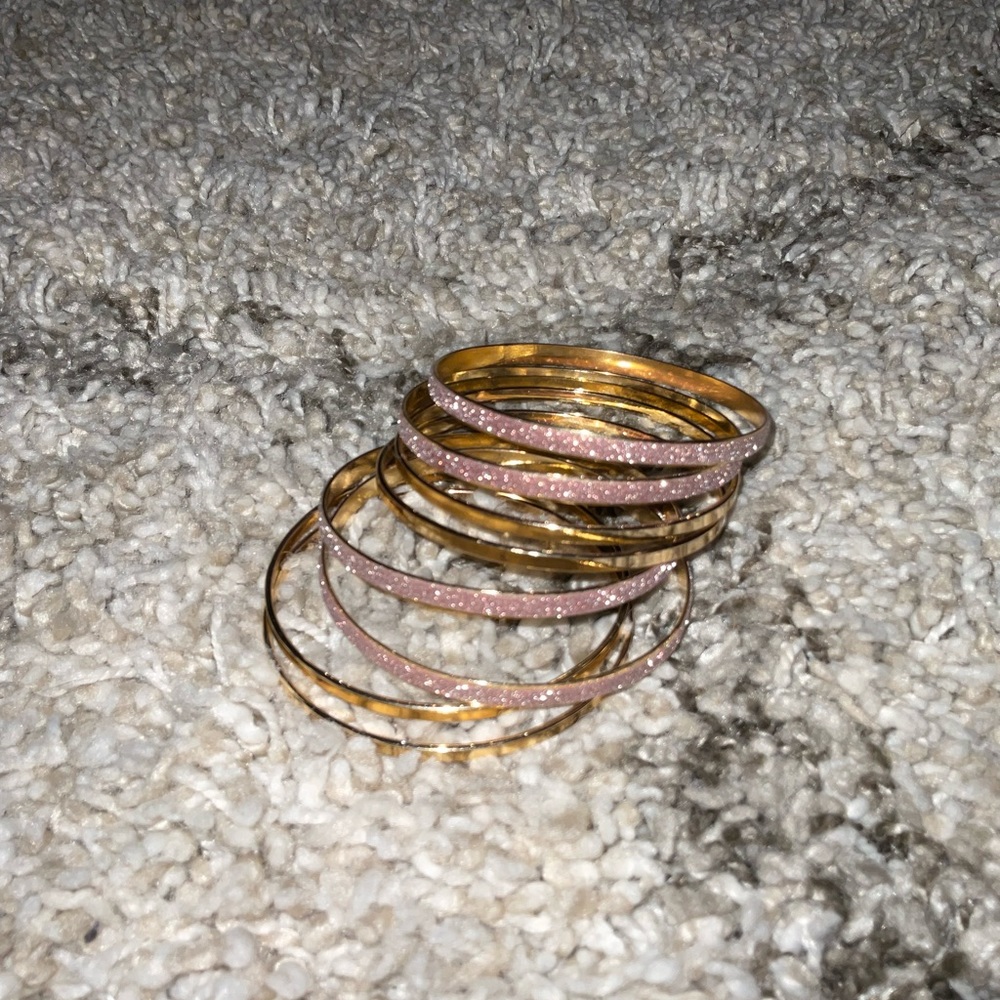 Just a bunch of bracelets